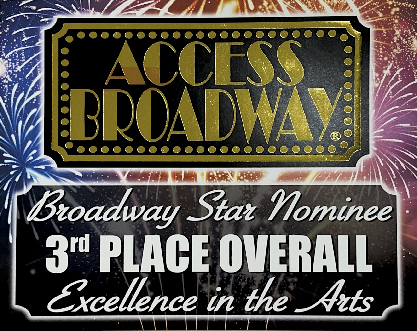 2nd Place Monologue Icon