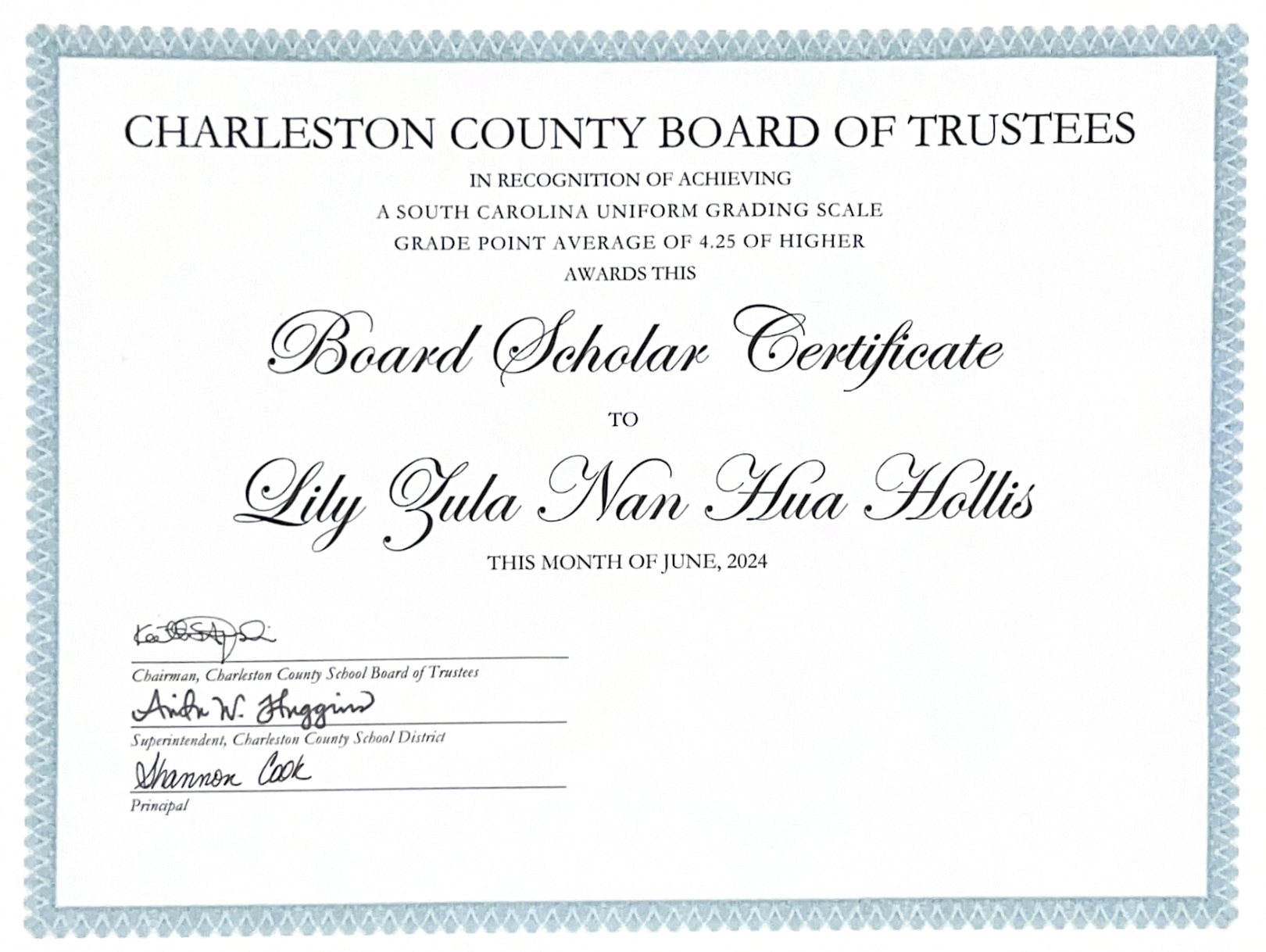 Board Scholar Certificate Icon